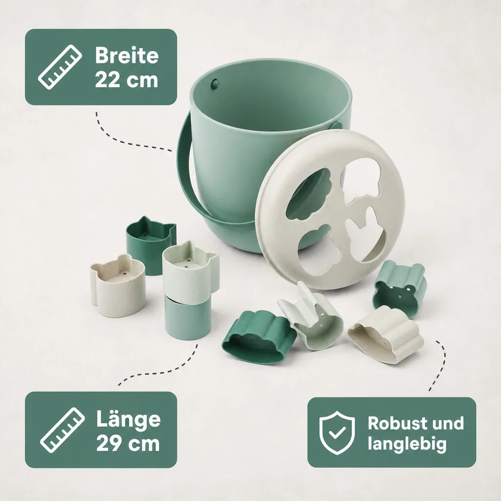 Liewood Sandförmchen Set, Strandpuzzle - Jorn
