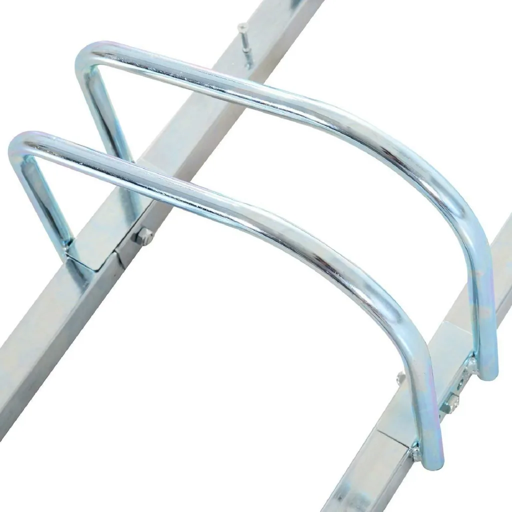 5er Fahrradständer Radständer Aufstellständer Stahl verzinkt 130 x 33 x 27cm