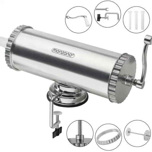 Wurstfüller - Vertikal - inkl. 4 Aufsätze - 2,5kg Fassungsvermögen