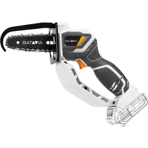 Nexxsaw Einhand-Batteriesäge mit Batterie, Ladegerät und Verlängerungsgriff 124cm