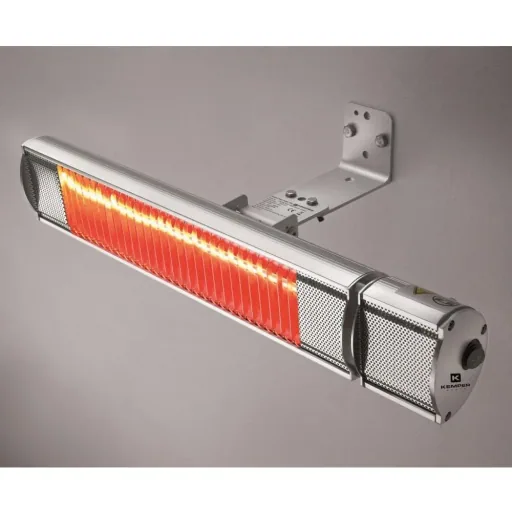 Heizung - Infrarot-Lampe - Terrassenheizung - innen und außen - 2000W - 24m² - IP55 - Mit Fernbedienung