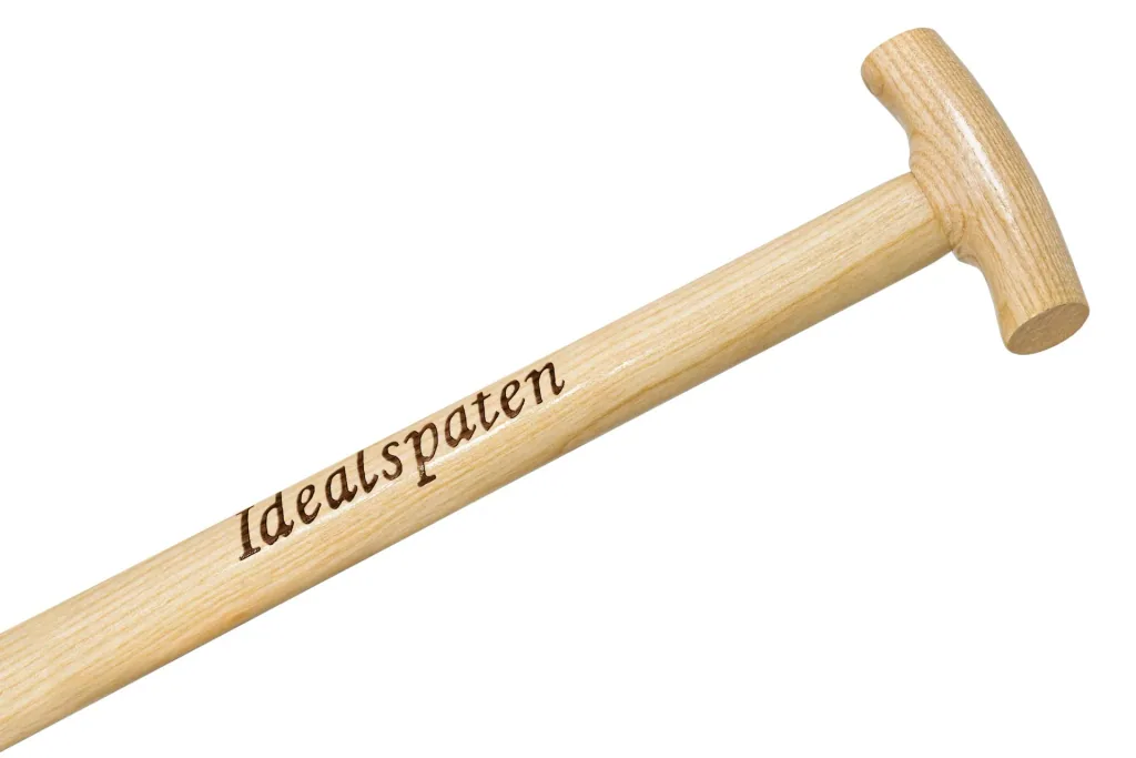 Spaten, Gärtner Form, Gr. 2, poliert, Eschen-T-Stiel 85 cm