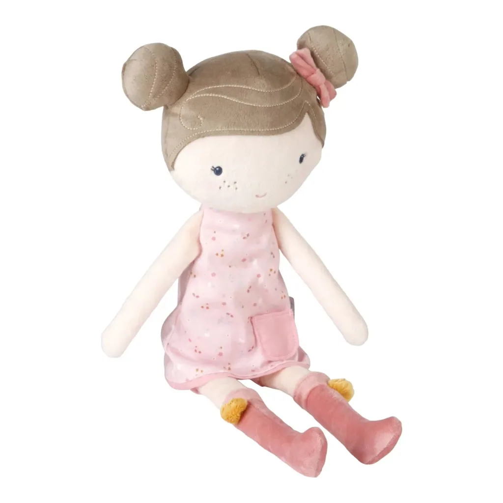 Little Dutch Stoffpuppe, Kuschelpuppe - Rosa, 50 cm