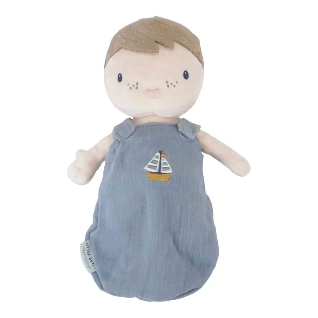 Little Dutch Babypuppe, Stoffpuppe - Jim, zum Kuscheln und Pflegen