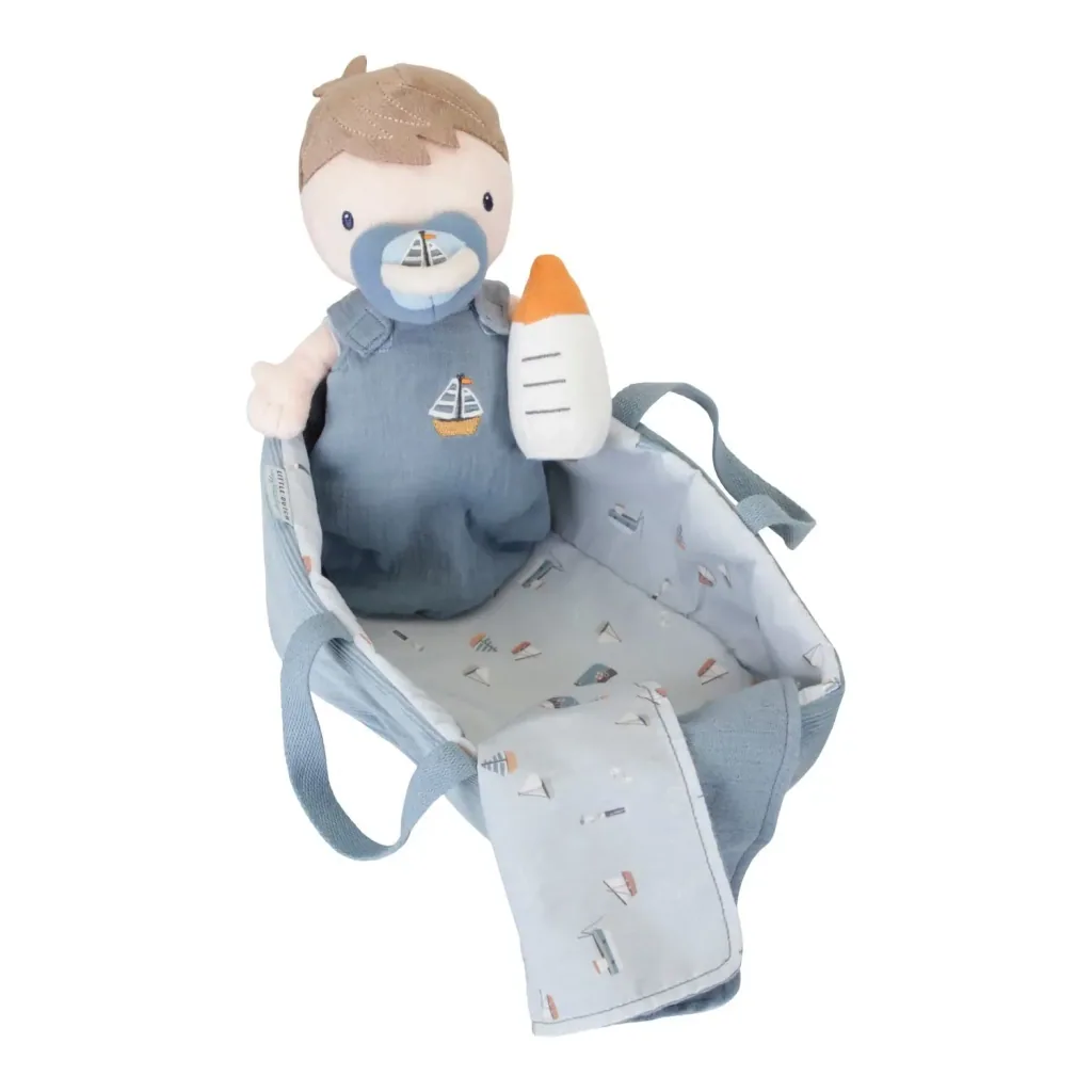 Little Dutch Babypuppe, Stoffpuppe - Jim, zum Kuscheln und Pflegen