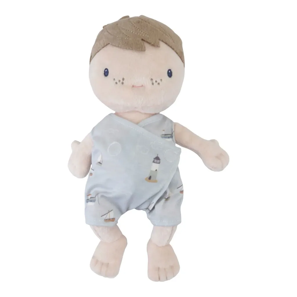 Little Dutch Babypuppe, Stoffpuppe - Jim, zum Kuscheln und Pflegen