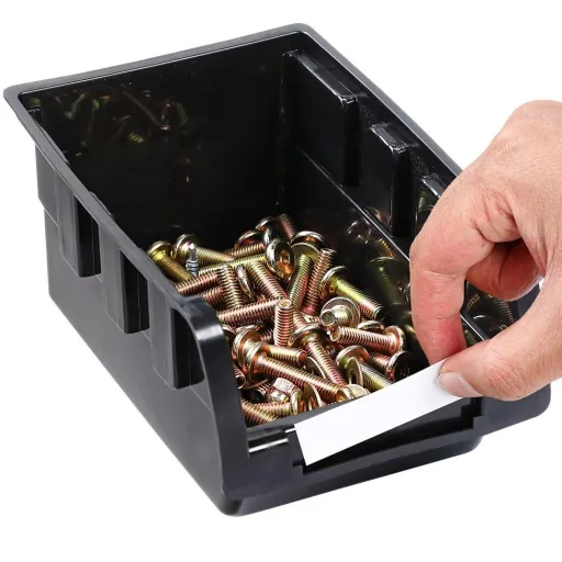 6x Werkzeug-Wandstapelboxen 32 Stück - 2 Wandplatten 32x38x2 cm