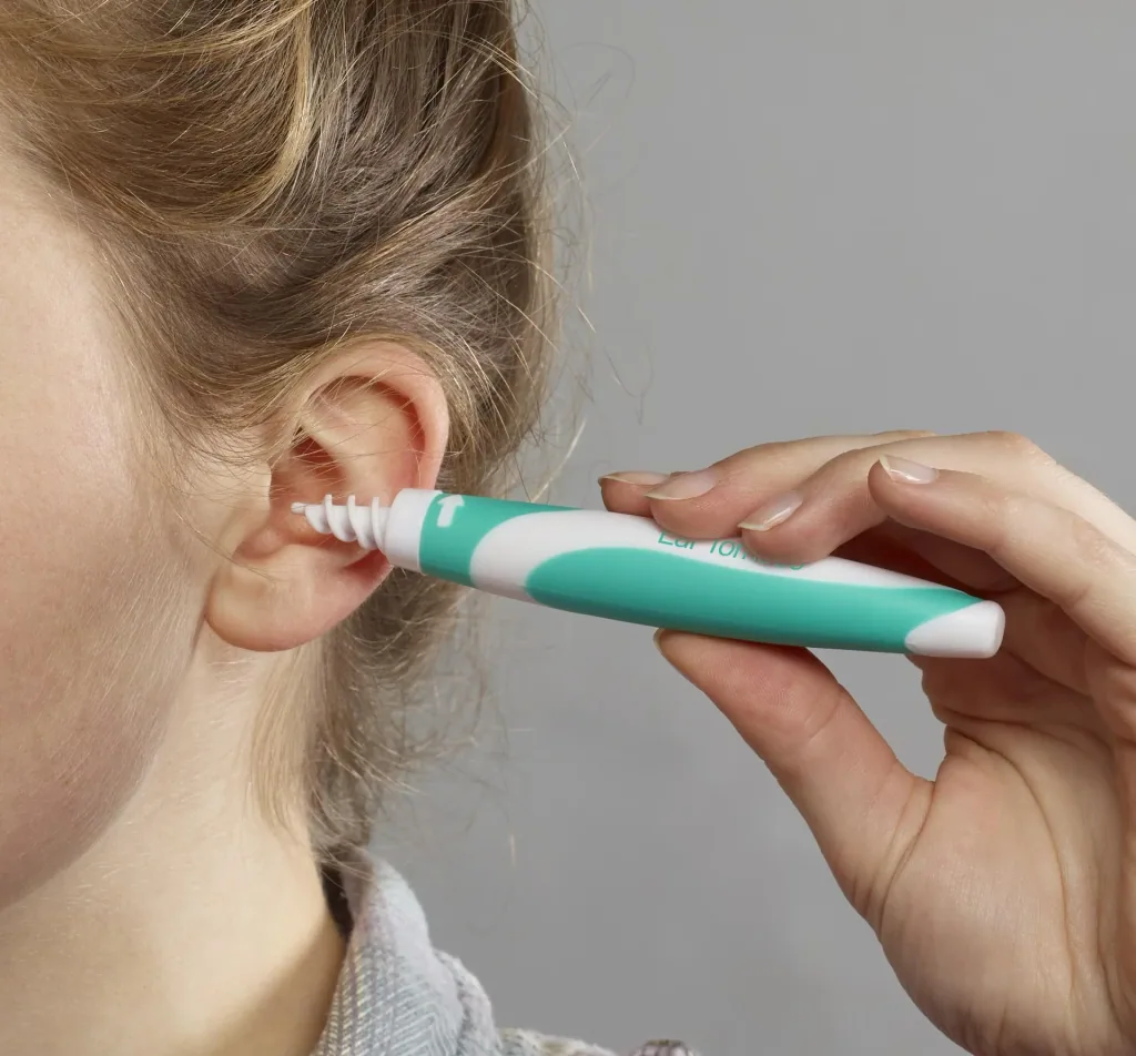 Ohrenreiniger-Set „Ear Wizard“, mit 15 Silikonaufsätzen und Aufbewahrungsbox, 17-teilig