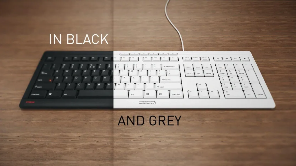 Kabelgebundene Tastatur STREAM KEYBOARD grau