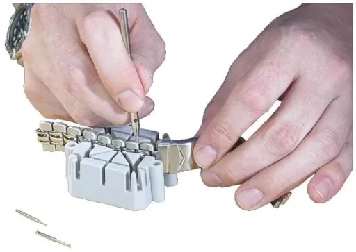 Rollenbandkürzer mit Punzen 0,6/ 0,8/ 1,0 mm