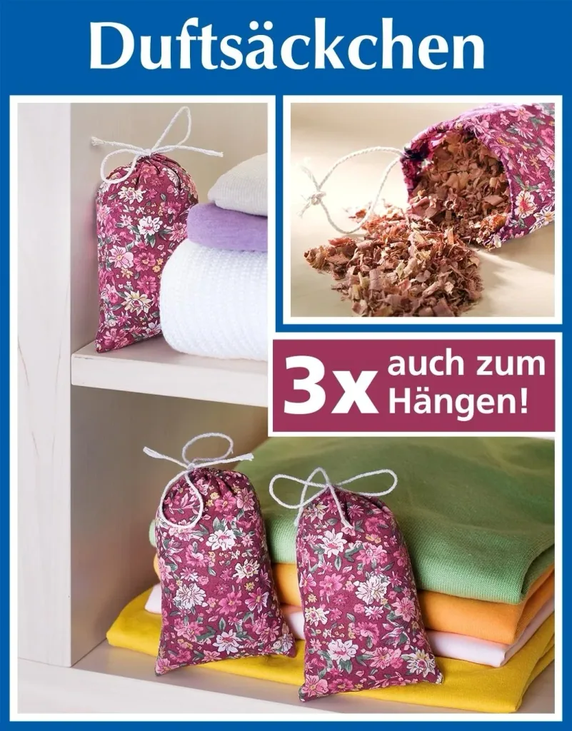 Mottenstop-Säckchen, 6er-Set