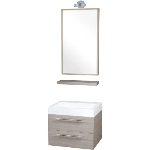 Badezimmermöbel Force 58 cm - Eiche