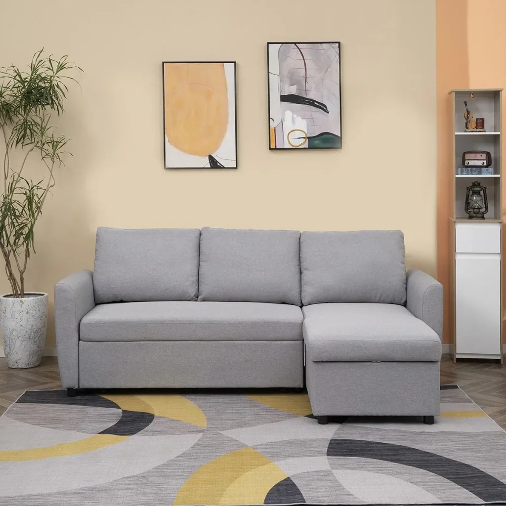 Ecksofa 217 cm x 134 cm x 85 cm