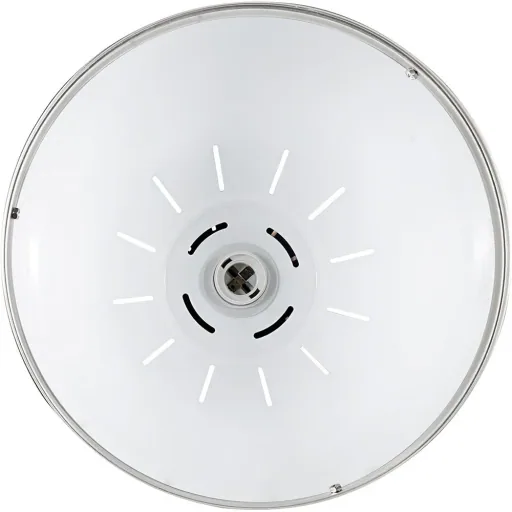 Hängeleuchte Deckenlampe Industrie Vintage E27 40 W Metall weiß ?30 x H35 cm (ohne Birne)