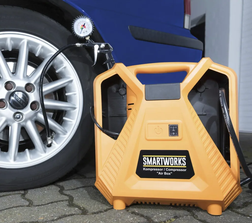 Kompressor "Air Box" 1100 Watt + Gratis dazu SCHECKKARTEN MULTI-TOOL
