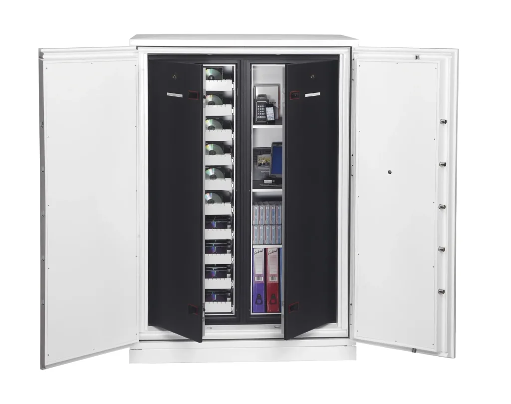 Datenschutztresor Data Commander Außenmaße 1685 x 1200 x 720 mm, mit Schlüsselschloss