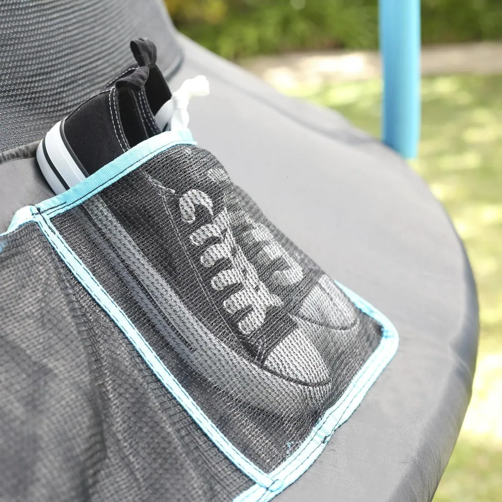 Genius Trampolin blau/schwarz Ø366 cm
