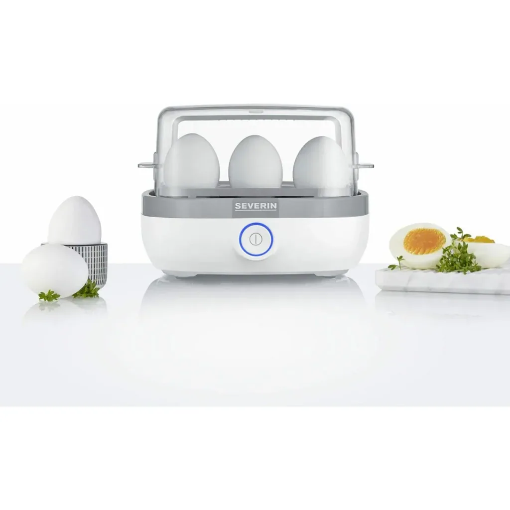 Eierkocher für 6 Eier - 420 Watt - Weiß