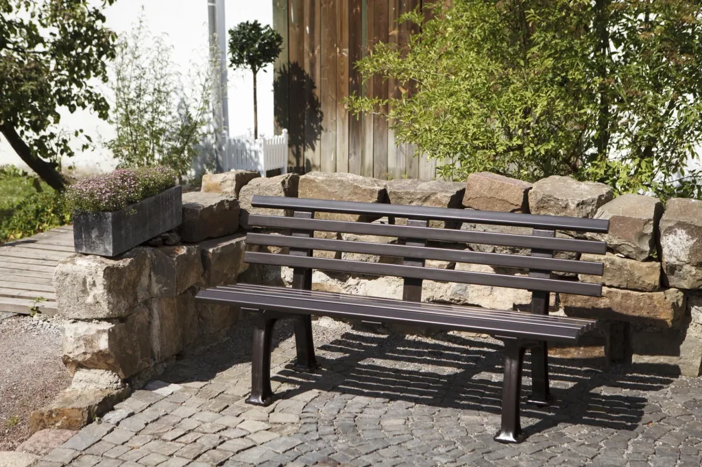 Gartenbank Sylt braun