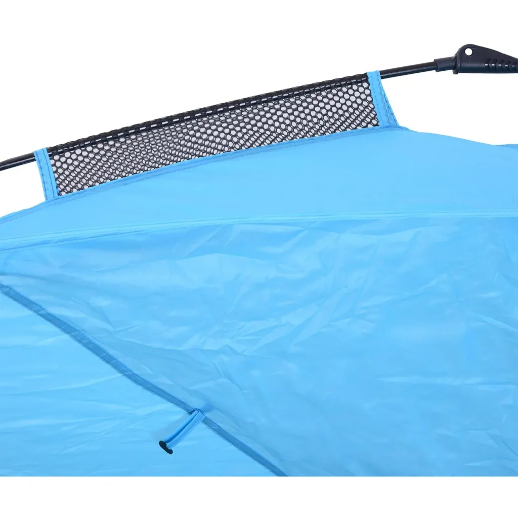 Automatik Strandmuschel Pop up Zelt mit Tragetasche 2 4 Personen 250 x 140 x 140 cm
