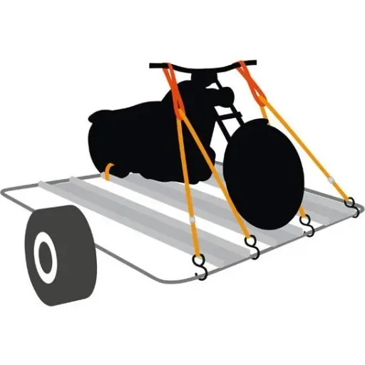 Spannbändersatz für Motorräder