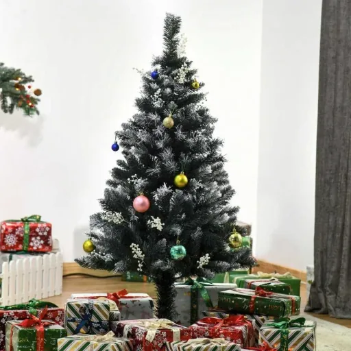 Künstlicher Weihnachtsbaum 1,2 m Christbaum Schne