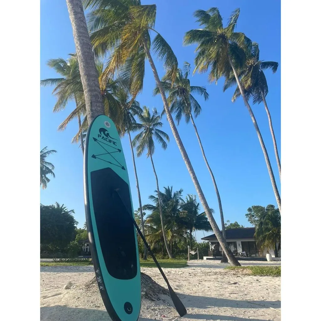 Pacific Ocean Green Sup Board - Sonderausgabe - 285 cm - 6-teiliges Set- Grün