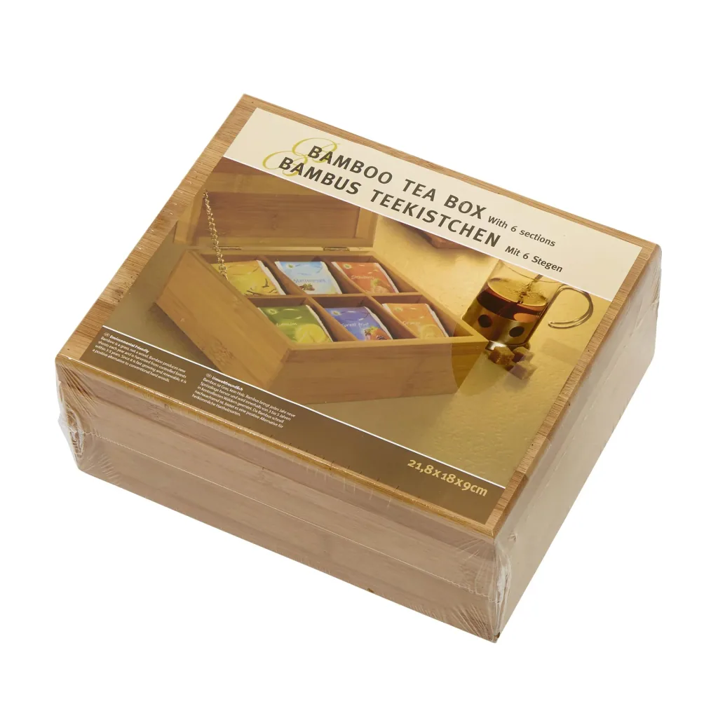 Teebox aus Bambus