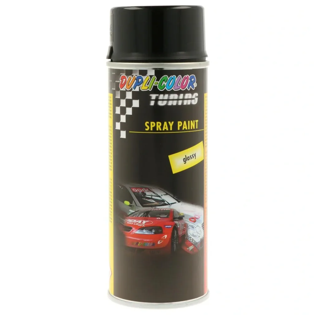 Lack-Sprühdose "SPRAY PAINT", Farbe schwarz glänzend, 400 ml