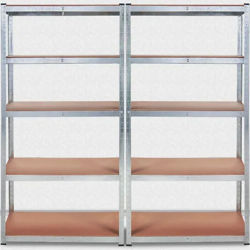 Schwerlast-Metall-Lagerregal / Regaleinheit, 5 Böden 875kg Tragkraft 180x90x60 cm 175kg pro Boden