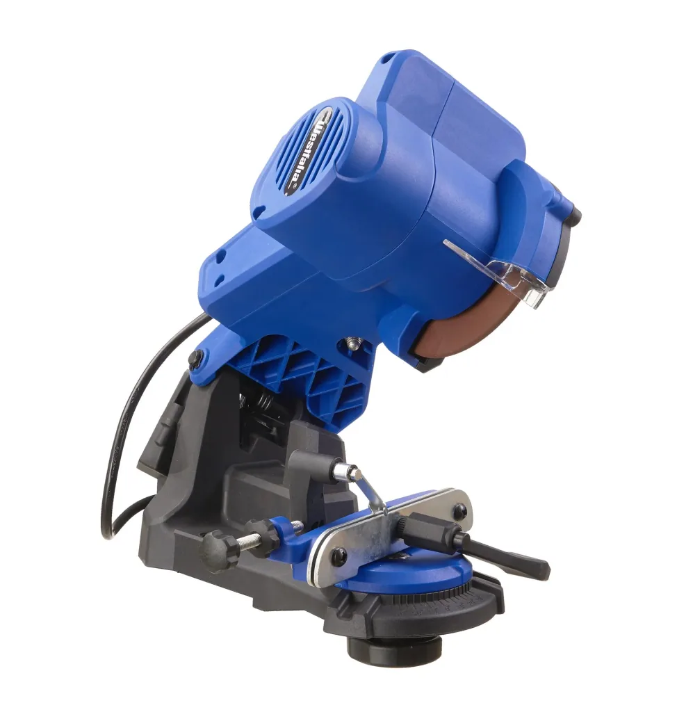 Akku-Sägekettenschärfgerät, 18 Volt, SKSG 18, inklusive Li-Ion-Akku, 4,0 Ah und Ladegerät 2,4 A ALG 18 Volt