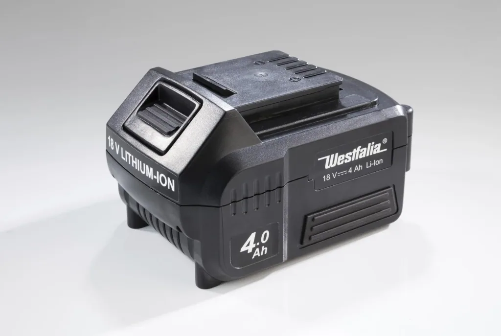 Akku-Sägekettenschärfgerät, 18 Volt, SKSG 18, inklusive Li-Ion-Akku, 4,0 Ah und Ladegerät 2,4 A ALG 18 Volt