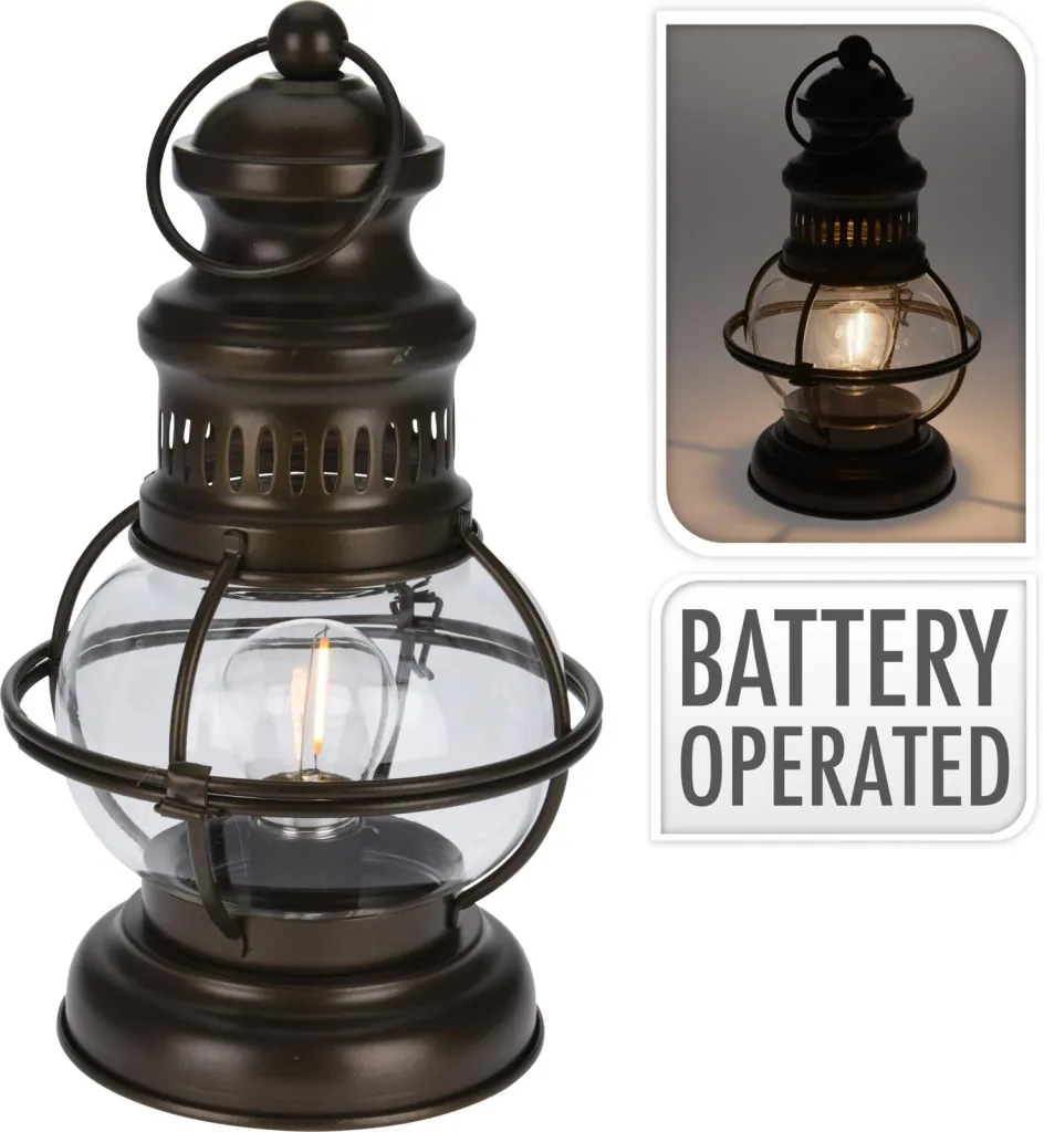 Laterne in Antik-Optik