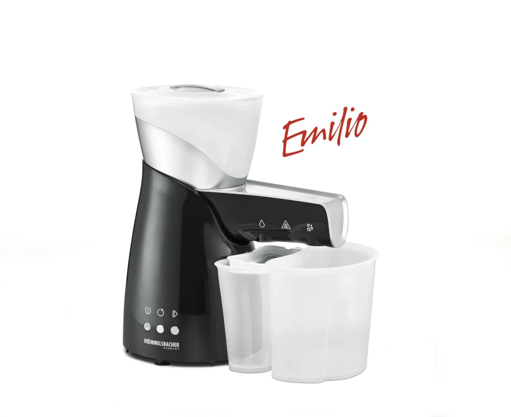 Elektrische Ölpresse OP 700 "Emilio", mit 2 Förderschnecken aus Edelstahl, 650 Watt