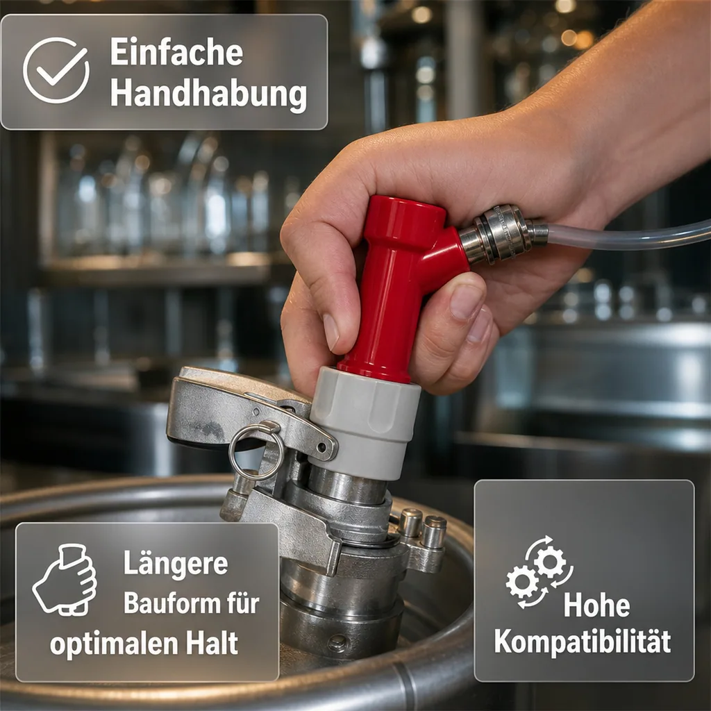 Steckkupplung CC Gas