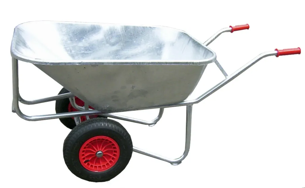 Großmulden-Schubkarre "Farmer II", 200 Liter, 2 Lufträder