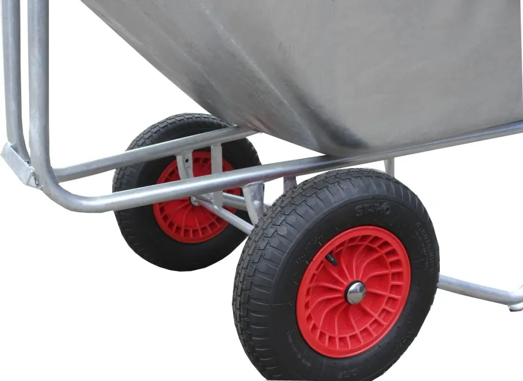 Großmulden-Schubkarre "Farmer II", 200 Liter, 2 Lufträder