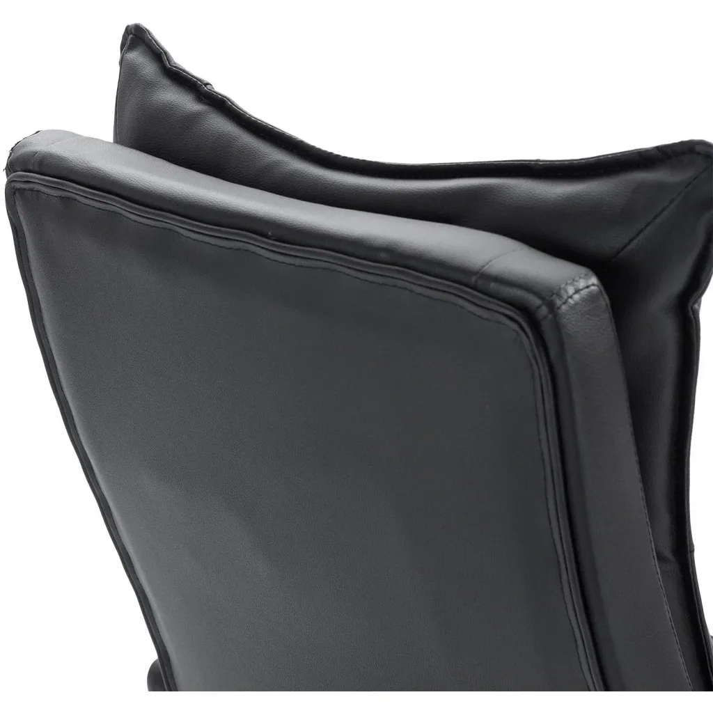Chefsessel Bürosessel Bürostuhl Schreibtischsessel höhenverstellbar ergonomisch Schwarz 70 x 64 x (106 113) cm