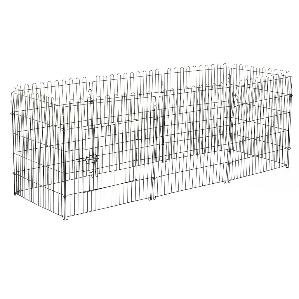 Hunde Welpengitter Freilaufgehege Freigehege Welpenauslauf 71x76cm