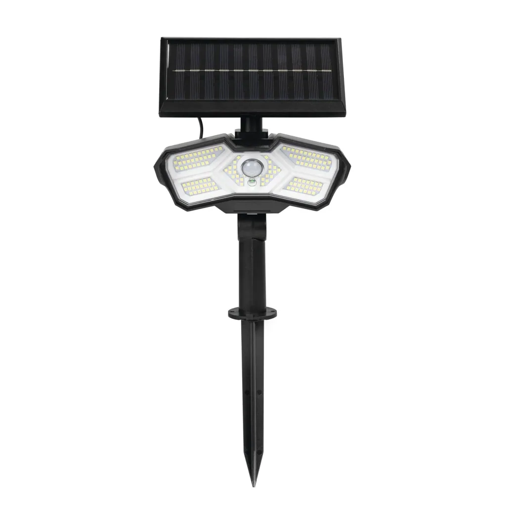 LED Solarstrahler mit Bewegungsmelder, 400 Lumen