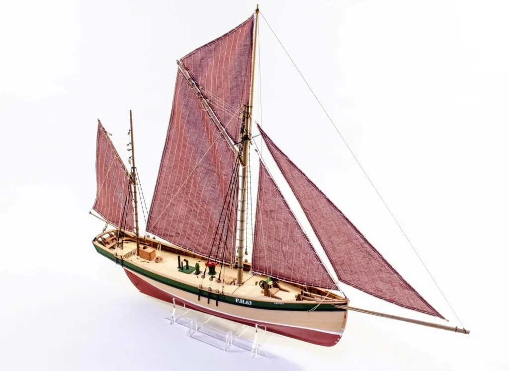 Bausatz Erycina - Plymouth Trawler im Maßstab 1:64