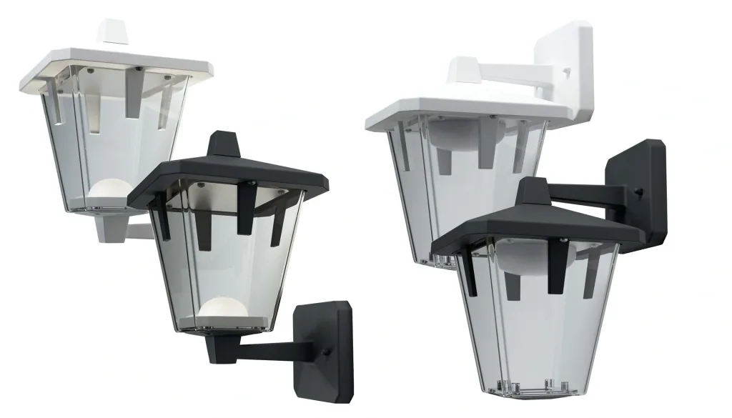 ENDURA STYLE Lantern Classic Down, 10 Watt, schwarz