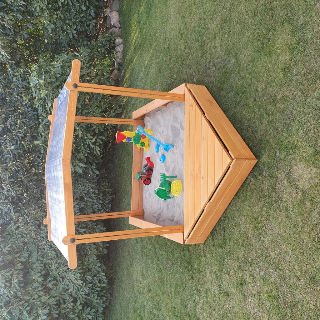 Sandkasten "MULTI" + Bugbox + Sonnendach