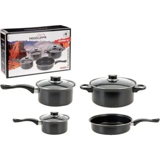 Redcliffs 4-teiliges Kochgeschirr-Set mit 3