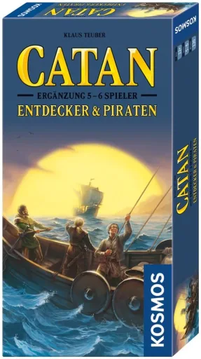 Catan - Das Spiel - Erweiterung - Entdecker & Piraten Ergänzung 5/6 Spieler 2022