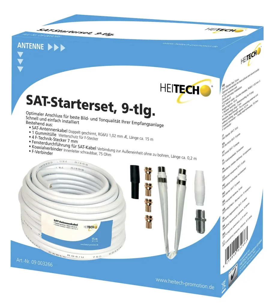 Sat Starter Set 9-teilig