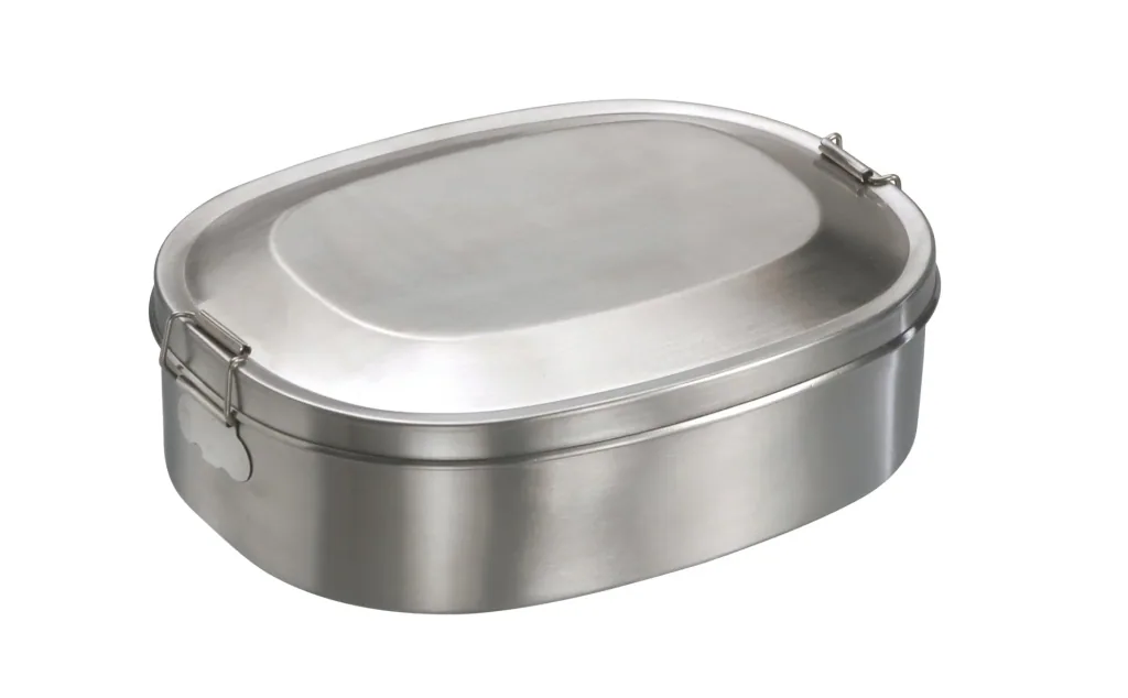 Brotdose/Lunchbox, Vesperdose Edelstahl