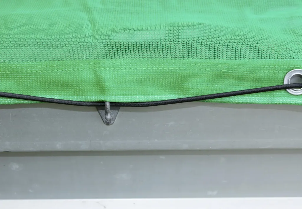 Container-Bändchengewebe mit Gummiseil, 220 g/m², 4 x 3 m