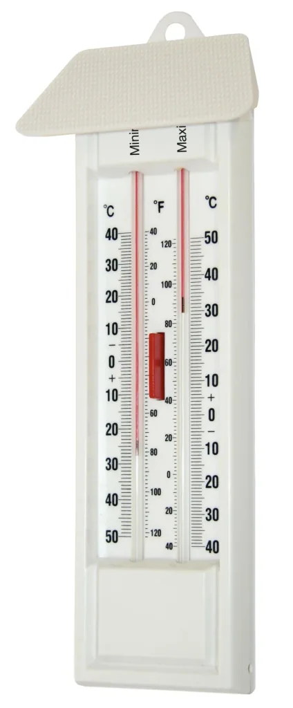 Maximum-Minimum-Thermometer, quecksilberfrei