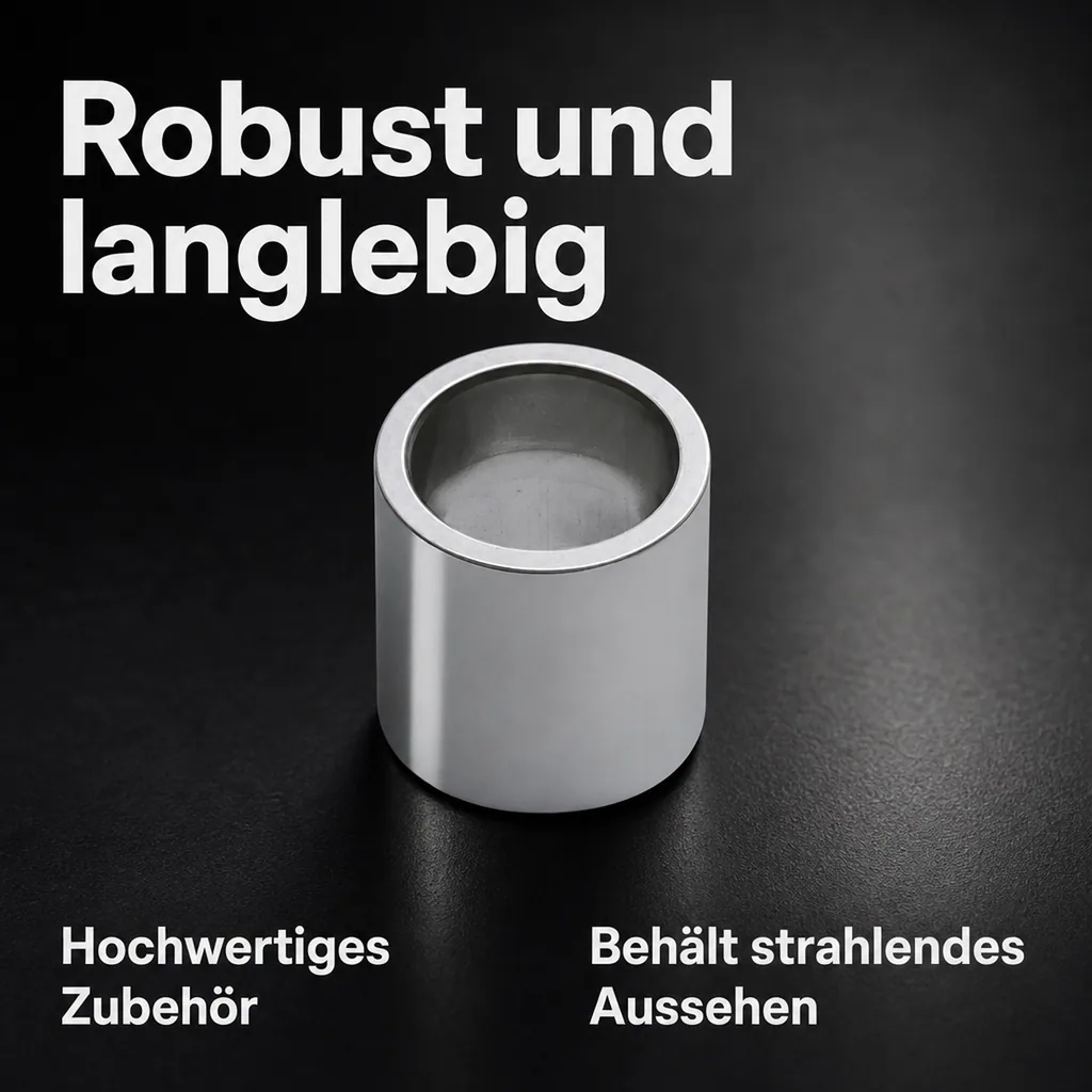 Distanzhülse, Abstandshalter, Abstandshülse - für Schankhahngewinde, 60 mm, Chrom